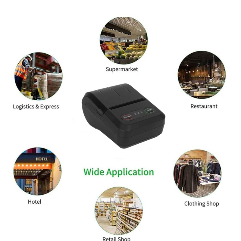 Các lĩnh vực ứng dụng của máy in nhiệt 58mm là gì?